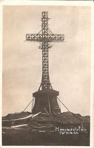 Picture-025 1928 - A fost inaugurata “Crucea Eroilor " de pe Varful Caraiman (Muntii Bucegi)