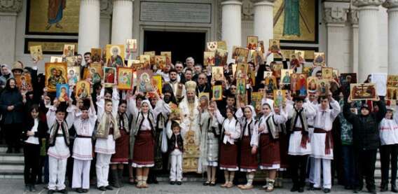11119-568x277 Biruinţa Ortodoxiei, cinstită în Patriarhia Română