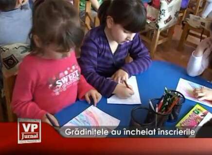 1126-436x320 Grădiniţele au încheiat înscrierile