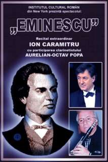 174-213x320 Institutul Cultural Român din New York prezintă spectacolul „EMINESCU”