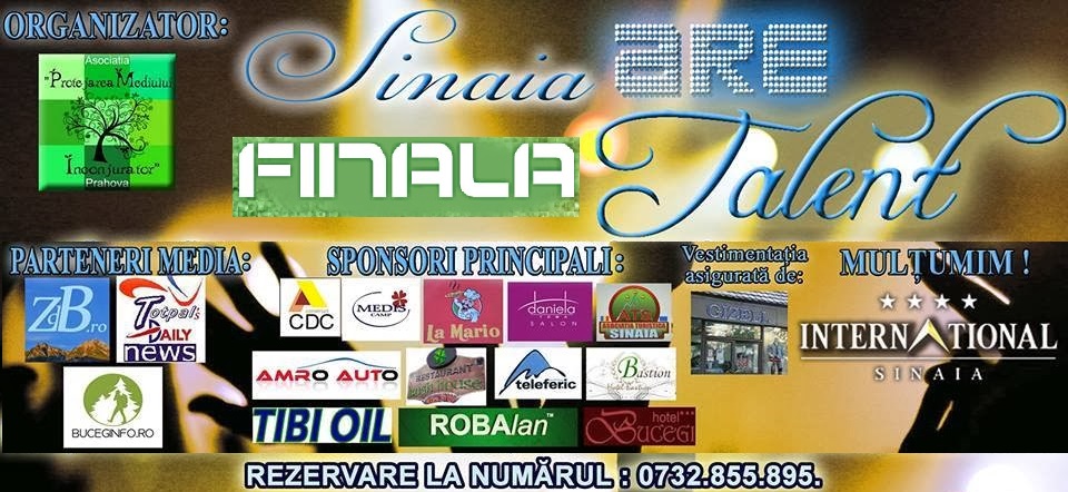 7777 Vineri, 24 ianuarie 2014, a avut loc semifinala "Sinaia are talent" (VIDEO complet)