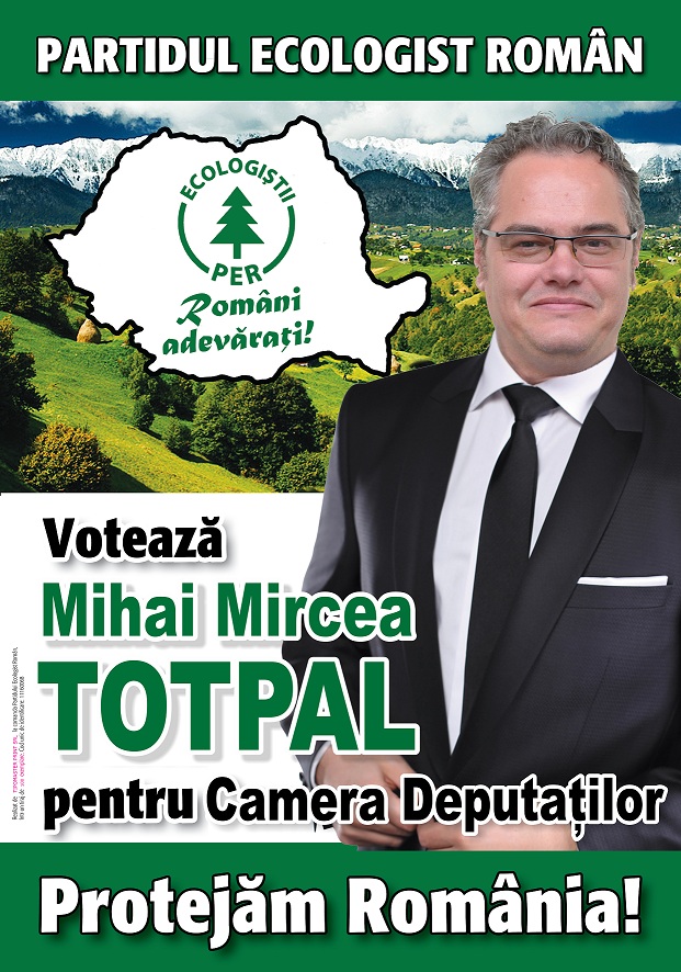 Afis-candidat-Parlment-Totpal-Mihai Emisiunea "Alegeri Parlamentare 2016" difuzata pe VP TV in 29 noiembrie 2016